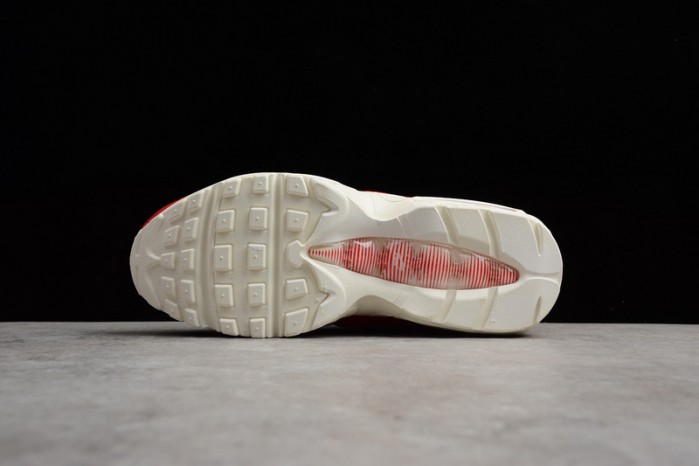 Nike mens AIR MAX 95 TT "PULL TAB"  gym red/ sail-gym-blue AJ1844-600