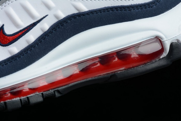 NIKE AIR MAX 98 "GUNDAM" White/University Red  640744-100