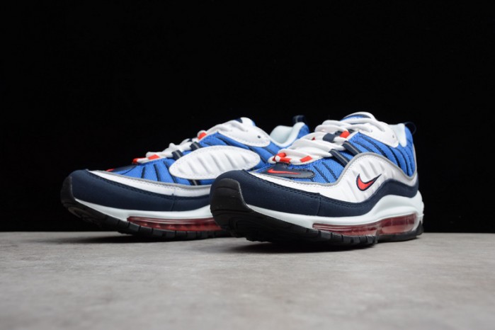 NIKE AIR MAX 98 "GUNDAM" White/University Red  640744-100