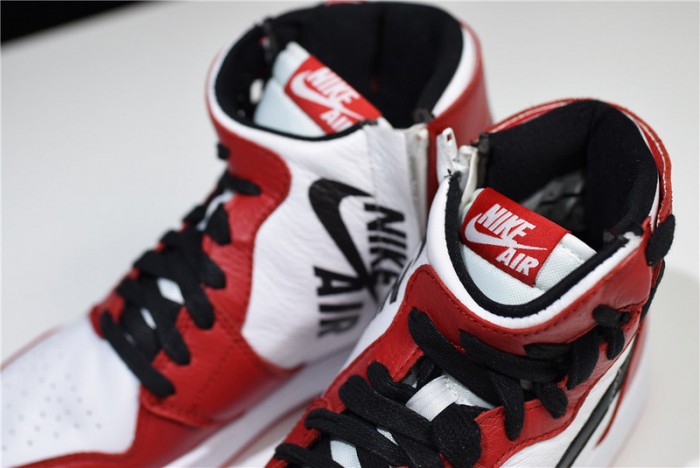 The Air Jordan 1 Rebel "Chicago" red AT4151-100