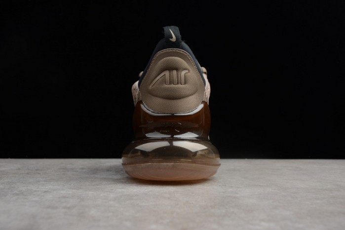 NIKE mens Air Max 270 "Sepia Stone" Black/ Summit White  AH8050-200