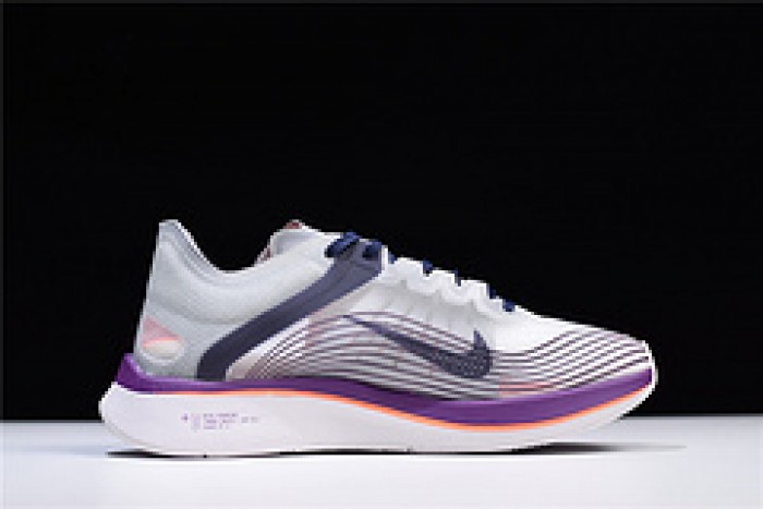 Nike mens Lab Zoom Fly SP grey purple orange  AA3172-500
