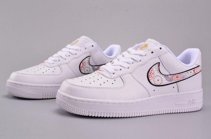 Nike Air Force 1 ´07 LNY QS Casual Shoes Lunar New Year White  AO9381-100