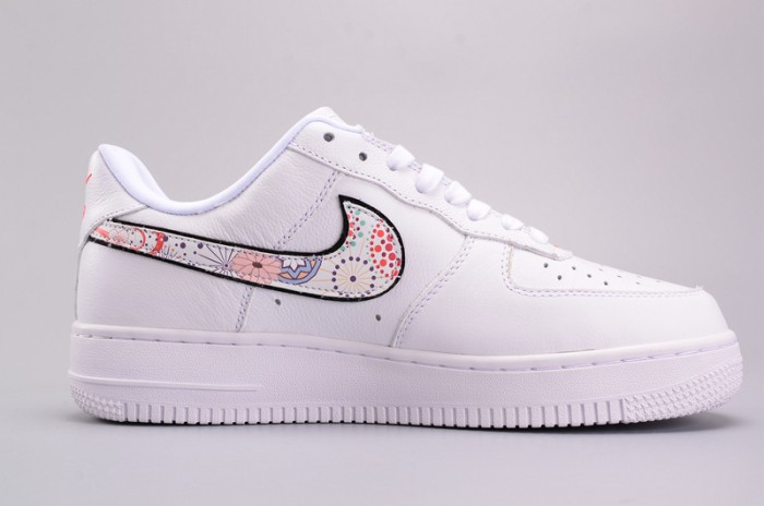 Nike Air Force 1 ´07 LNY QS Casual Shoes Lunar New Year White  AO9381-100