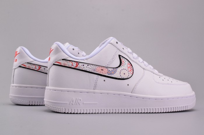 Nike Air Force 1 ´07 LNY QS Casual Shoes Lunar New Year White  AO9381-100