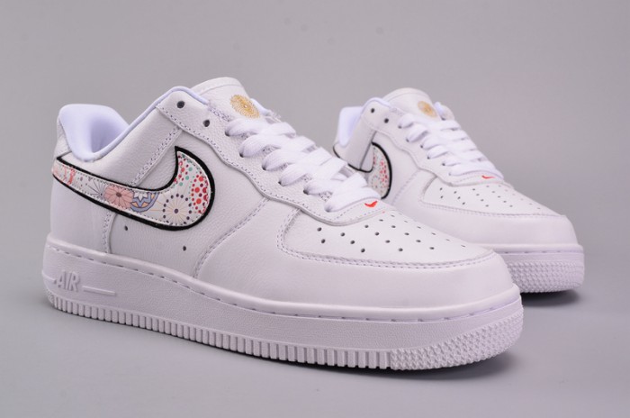 Nike Air Force 1 ´07 LNY QS Casual Shoes Lunar New Year White  AO9381-100
