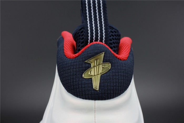 Nike Air Foamposite One "Olympic" University Red/ white  mens 575420-400