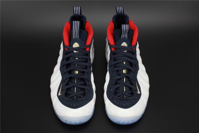 Nike Air Foamposite One "Olympic" University Red/ white  mens 575420-400