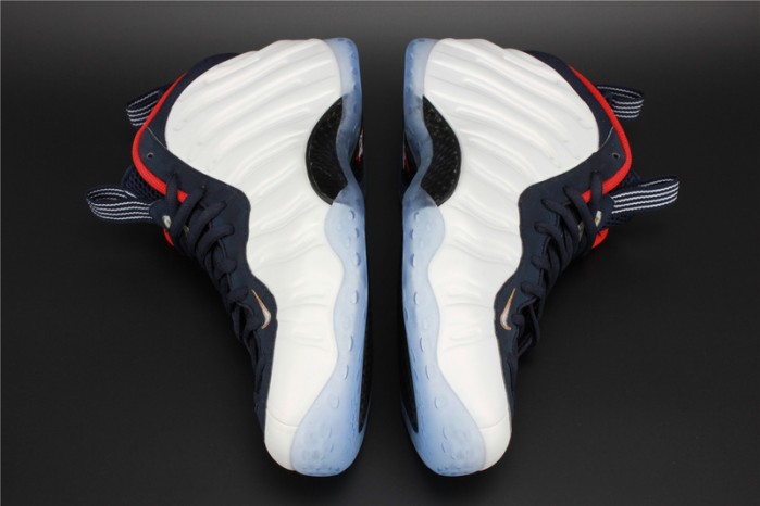 Nike Air Foamposite One "Olympic" University Red/ white  mens 575420-400