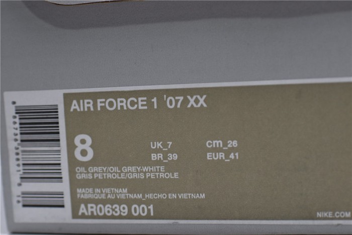 Air Force 1 ´07 XX Oil Grey (W) - AR0639-001
