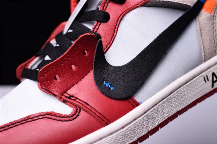 Off-White Air Jordan 1 Retro Chicago The Ten AA3834-101