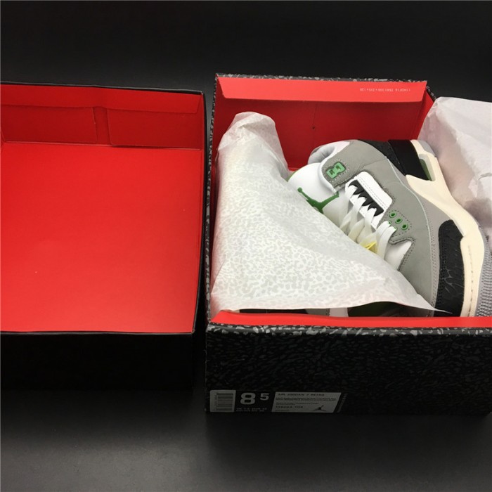 Air Jordan 3 Chlorophyll Tinker 136064-006
