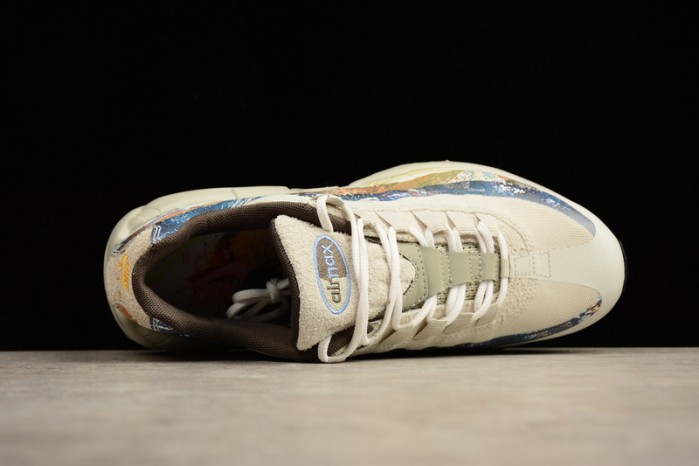 Nike mens Air Max 95 Graphic Prints  "DAVE WHITE" 872640-200