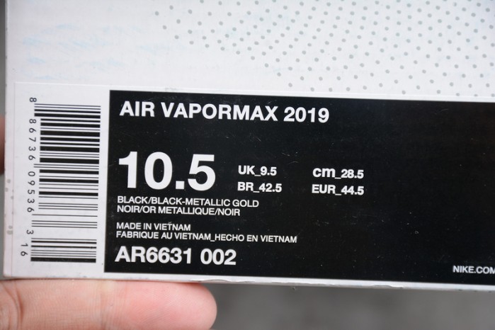Nike Air VaporMax 2019 CNY Chinese New  Year BQ7038-001