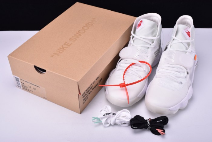 OFF-WHITE x Nike Hyperdunk 2017 FK THE TEN 10 Virgil Abloh  MENS AJ4578-100