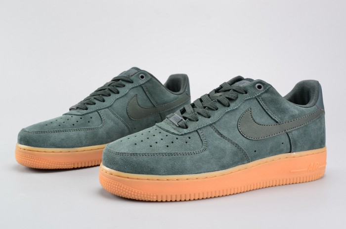 Nike Air Force 1 ?07 LV8 Suede  Outdoor Green Brand MENS AA1117-300