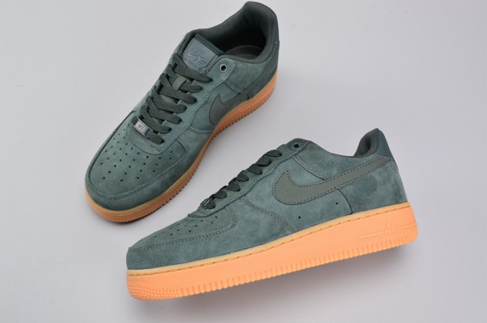 Nike Air Force 1 ?07 LV8 Suede  Outdoor Green Brand MENS AA1117-300
