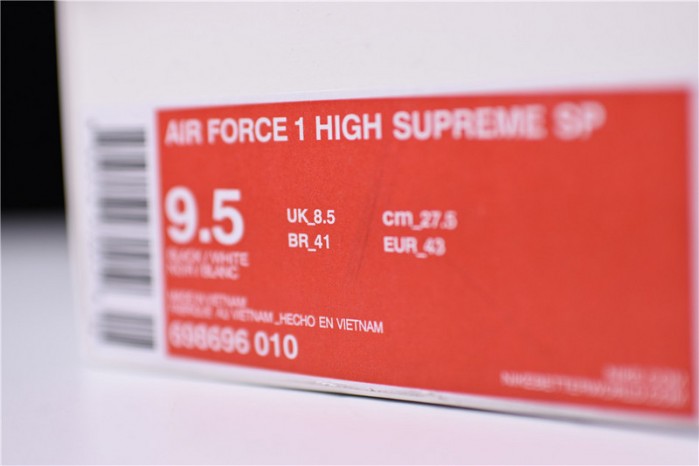 S*p*e nike air force 1 high sp black  ds f/w  af1 jordan 698696-010