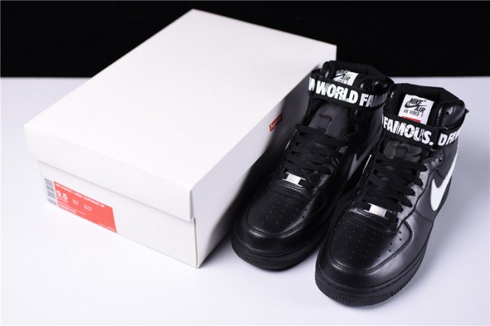 S*p*e nike air force 1 high sp black  ds f/w  af1 jordan 698696-010