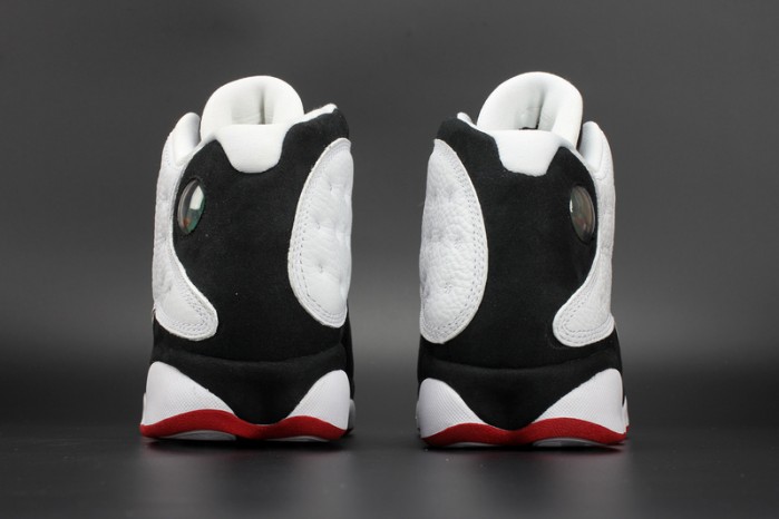 Air Jordan 13 "He Got Game"  White/Black-True Red mens 414571-104